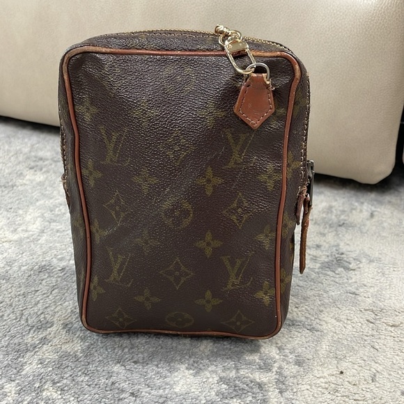 Louis Vuitton Monogram Mini Amazon Bag Crossbody Detachable Chain Strap Two Zip - Picture 4 of 17